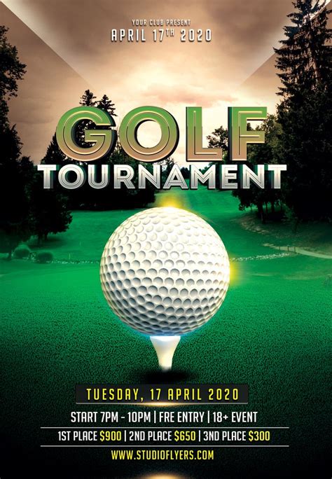 Golf Tournament Flyers & Free Templates.